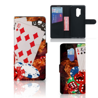 OnePlus 8 Pro Wallet Case met Pasjes Casino - thumbnail