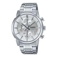 Horloge Heren Casio MTP-E510D-7AVDF Zilverkleurig (Ø 42 mm)