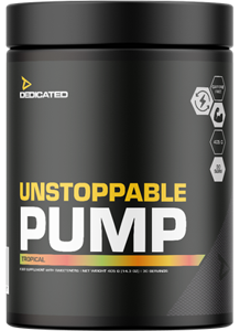Dedicated Nutrition Unstoppable Pump Tropical (405 g)