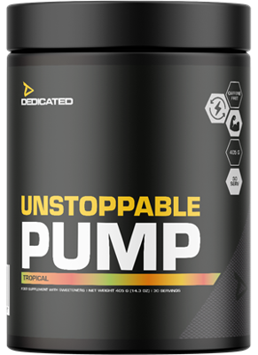 Dedicated Nutrition Unstoppable Pump Tropical (405 g)