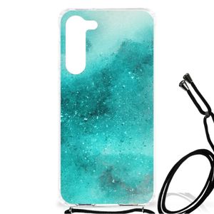 Back Cover Samsung Galaxy S23 Plus Painting Blue