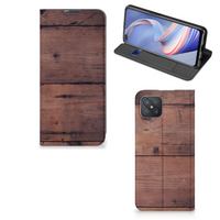 OPPO Reno4 Z 5G Book Wallet Case Old Wood