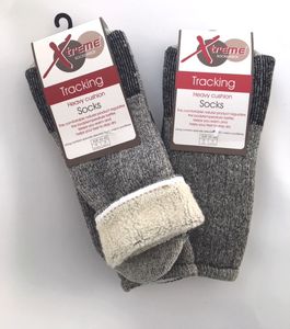 Xtreme Sockswear Sokken merinowol grijs maat 35-38 (1 Paar)