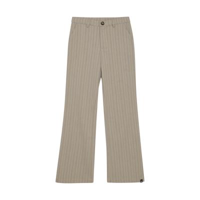 Indian Blue Jeans Winter broek meisjes - zand - wide leg/krijtstreep