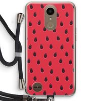 Watermelon: LG K10 (2017) Transparant Hoesje met koord