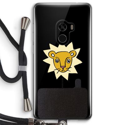 Kleine leeuw: Xiaomi Mi Mix 2 Transparant Hoesje met koord