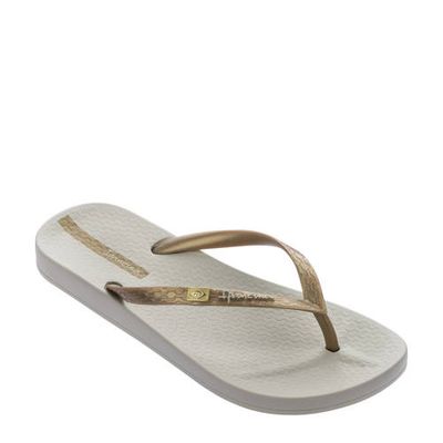 Ipanema slippers Anatomic Brasilidade beige/goud Ipanema slippers Anatomic Brasilidade beige/goud