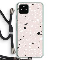 Terrazzo N°20: Pixel 5a 5G Transparant Hoesje met koord