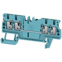 Weidmüller 2674670000 Doorgangsserieklem Push-In-klem, Steekaansluiting Blauw 100 stuk(s)