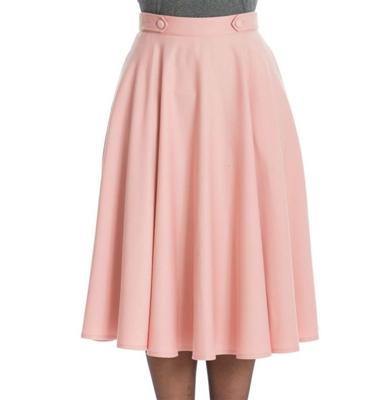 Banned Di Di Swing Skirt Pink-S