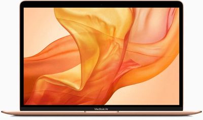 Refurbished MacBook Air 13 inch i5 1.6 9th gen 16 GB 512 GB Goud  Zichtbaar gebruikt