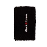 PACK 2 BLACK CROWN LONG WRISTBANDS
