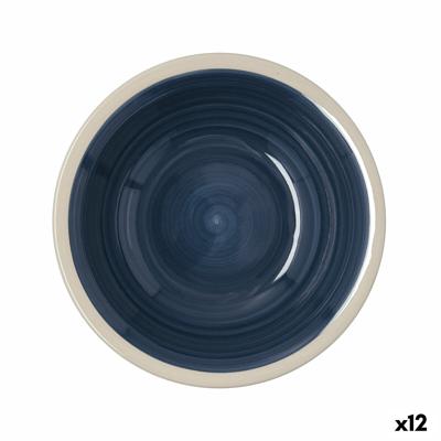 Diep bord Quid Baltic Beige Keramisch Ø 21,5 cm (12 Stuks)
