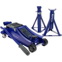 Hydraulic jack - MICHELIN - 9558 - Hefvermogen: 1800 kg - Hefhoogte: 105 mm tot 350 mm. Hydraulic jack - MICHELIN - 9558 - Hefvermogen: 1800 kg - Hefhoogte: 105 mm tot 350 mm.