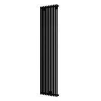 Designradiator Aika 1800 x 400 mm Antrciet metallic
