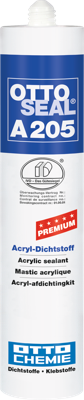 Ottoseal A205 Premium Acrylaatkit 310ml - Bruin