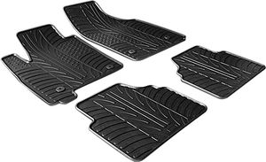 Rubbermatten passend voor Opel Meriva vanaf 2003 (T-Design 4-delig + montageclips) GL0082