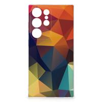 Samsung Galaxy S24 Ultra | TPU Hoesje | Polygon Color