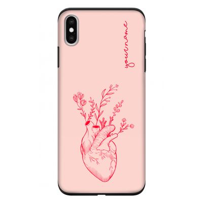 Blooming Heart: iPhone XS Max Tough Case