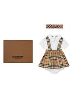 Burberry Kids trousseau de naissance en coton à carreaux - Tons neutres - thumbnail