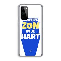Laat de zon in je hart: OnePlus 9 Pro Transparant Hoesje