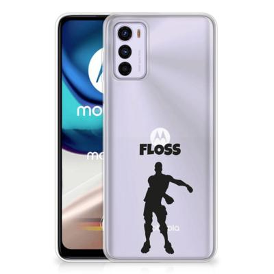 Motorola Moto G42 Telefoonhoesje met Naam Floss Motorola Moto G42 Telefoonhoesje met Naam Floss