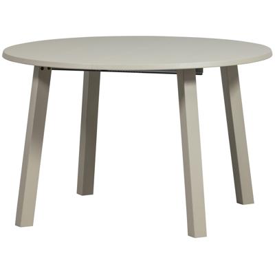 WOOOD Uitschuifbare Eettafel 'Janne' Eikenhout, 120cm, kleur Dakargrau