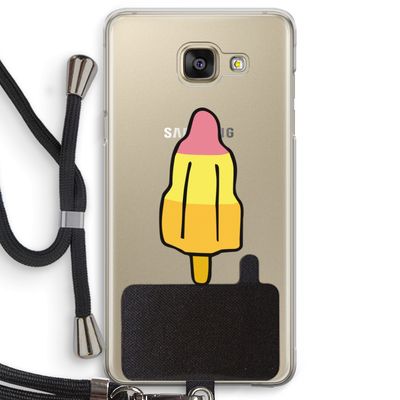 Raketijsje: Samsung Galaxy A5 (2016) Transparant Hoesje met koord