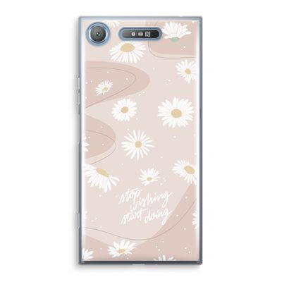 Daydreaming becomes reality: Sony Xperia XZ1 Transparant Hoesje