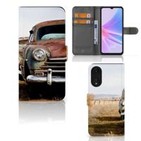 OPPO A78 5G | A58 5G | Telefoonhoesje met foto | Vintage Auto
