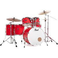 Pearl DMP926S/C899 Decade Maple Matte Racing Red 6-delig drumstel