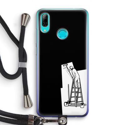 Musketon Painter: Huawei P Smart (2019) Transparant Hoesje met koord