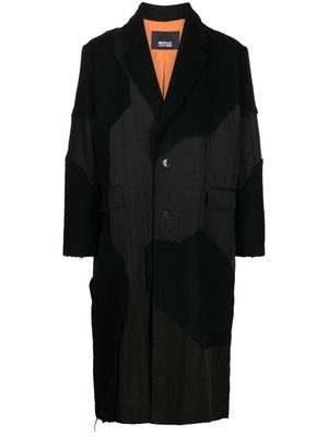 Mostly Heard Rarely Seen manteau à design à empiècements - Noir