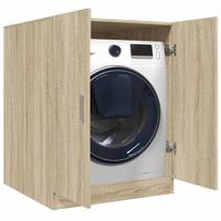 VidaXL Wasmachinekast 70,5x71,5x91,5 cm sonoma eikenkleurig VidaXL Wasmachinekast 70,5x71,5x91,5 cm sonoma eikenkleurig