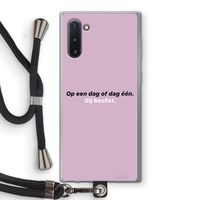 gij beslist: Samsung Galaxy Note 10 Transparant Hoesje met koord