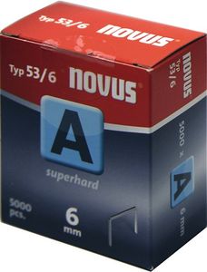 Novus Dundraad nieten A 53/6mm | | 5000 stuks - 042-0516 - 042-0516