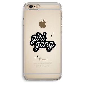 Girl Gang: iPhone 6 Plus / 6S Plus Transparant Hoesje