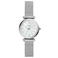 Fossil ES4432 Horloge Carlie staal zilverkleurig 28 mm - thumbnail