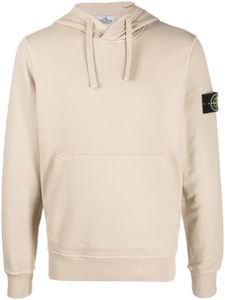 Stone Island hoodie à patch Compass - Tons neutres