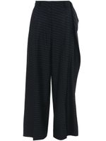 JW Anderson side-panel wide-leg trousers - Bleu