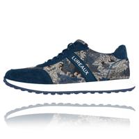 Silent Blue Tsunami Runners Lureaux - Handgemaakte Nette Schoenen Voor Heren
