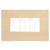 Zijwanden Set van 2 stuks Beige voor Capri 3x3 of Casaria vouwtent 3x6 Zijwanden Set van 2 stuks Beige voor Capri 3x3 of Casaria vouwtent 3x6