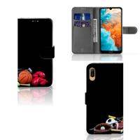 Huawei Y6 (2019) | Wallet Case | met Pasjes | Sports