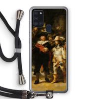 De Nachtwacht: Samsung Galaxy A21s Transparant Hoesje met koord