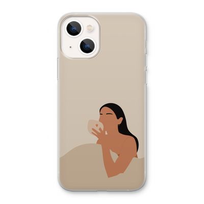 Fresh coffee: iPhone 13 Transparant Hoesje