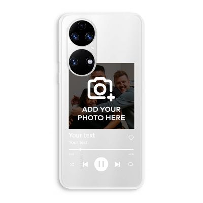 Music Player: Huawei P50 Transparant Hoesje