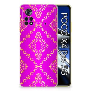 Siliconen Hoesje Xiaomi Poco X4 Pro 5G Barok Roze