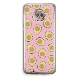 Dancing avocados: Motorola Moto G6 Transparant Hoesje