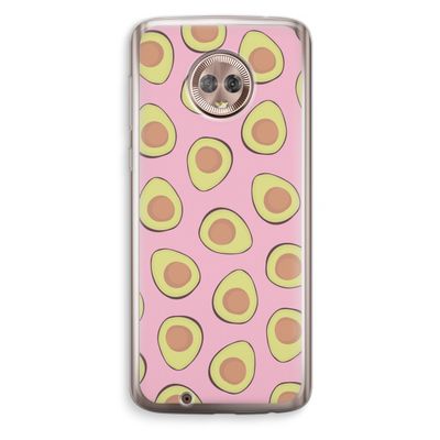 Dancing avocados: Motorola Moto G6 Transparant Hoesje