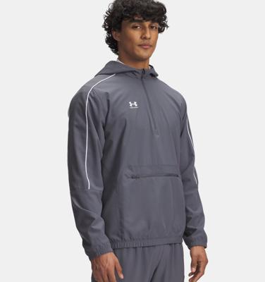 Under Armour Challenger Warming-Up Jack Heren Grijs - Maat S - Kleur: Grijs | Soccerfanshop